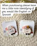 JW Sheep-Themed Enamel Pins