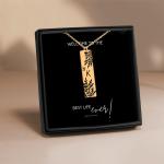 Baptism Necklace Gift for Sisters and Niece