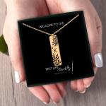 Baptism Necklace Gift for Sisters and Niece