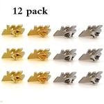 12 Pack JW.org Pins in Gold or Silver