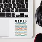 Bible Emergency Numbers Inspirational Sticker Set