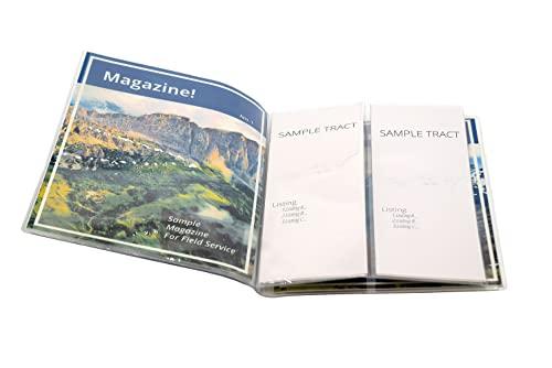 JW Field Service Magazine and Tract Organizer Holder