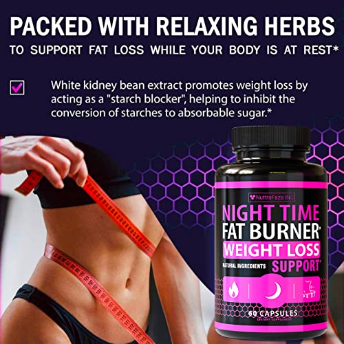 Night Time Belly Fat Burner (2 Pack) for Women