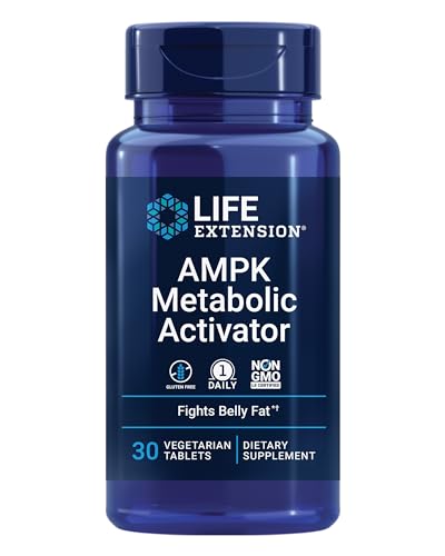 AMPK Metabolic Activator for Belly Fat, 30 Vege Tablets