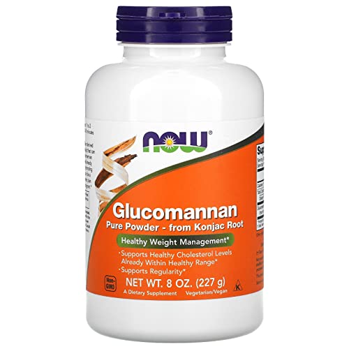 Glucomannan Pure Powder for Healthy Weight Management, 8oz