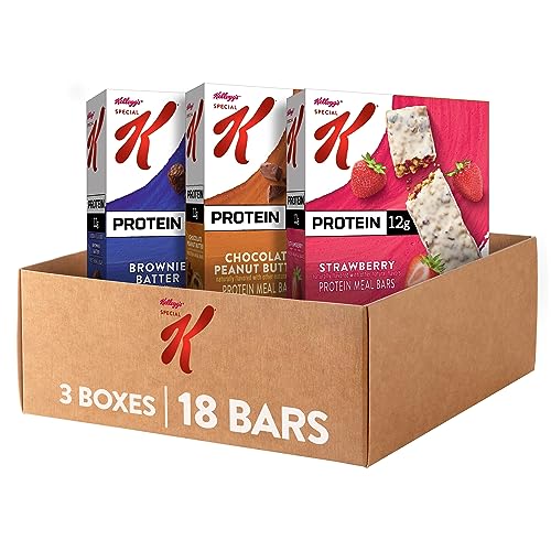 Special K Protein Meal Bars Variety Pack (3 Boxes)