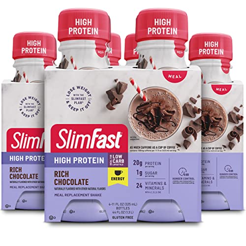 Chocolate High Protein Energy Shake, 4x11oz bottles