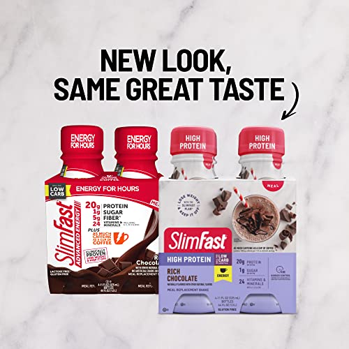 Chocolate High Protein Energy Shake, 4x11oz bottles