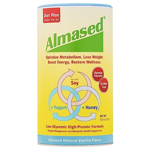 Almased Weight Loss Protein Powder Kit - Almond Vanilla