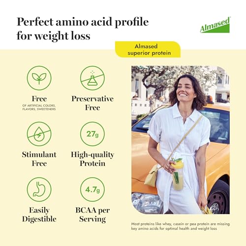 Almased Protein Powder: Weight Loss Shake Kit, Natural Flavor