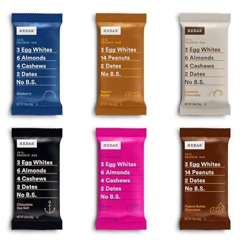 RXBAR Protein Snack Bars Variety Pack - 12 Bars