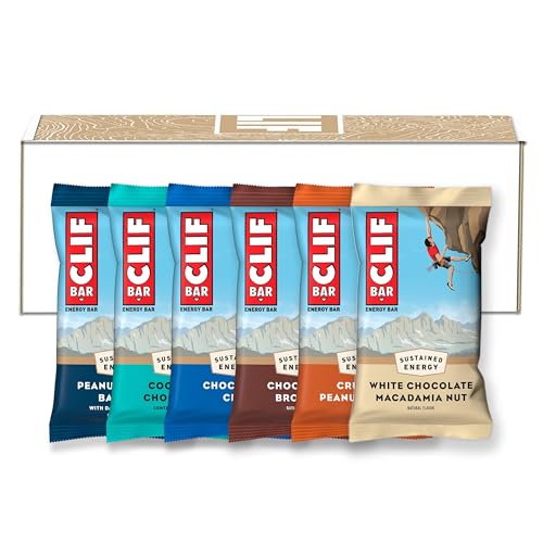 CLIF BAR Variety Pack Organic Oats Protein Bars