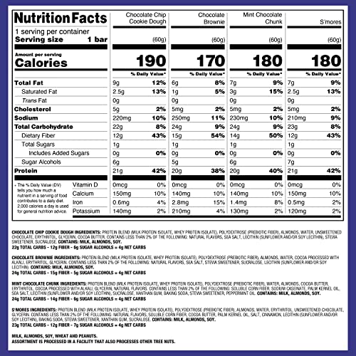 Quest Nutrition Ultimate Variety Pack Protein Bars, Low Carb