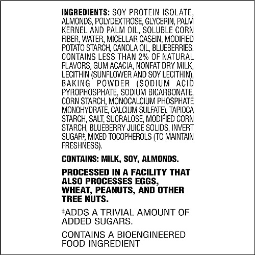Atkins Blueberry Soft Baked Bars, 15g Protein, Low Carb