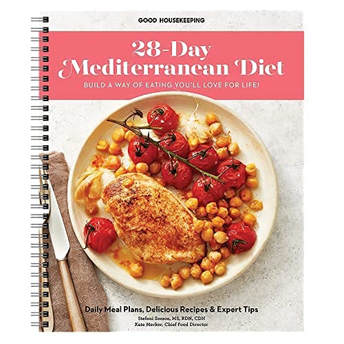 28-Day Mediterranean Cookbook: Delicious Daily Meal Plans & Recipes