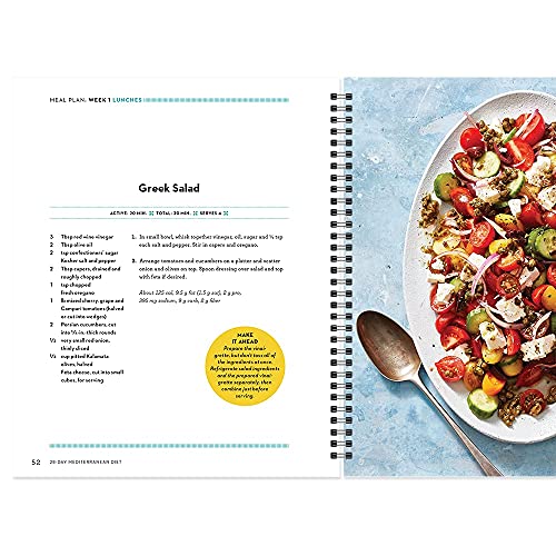 28-Day Mediterranean Cookbook: Delicious Daily Meal Plans & Recipes