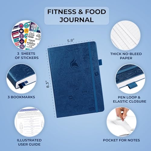 Fitness & Food Journal - Nutrition & Workout Planner