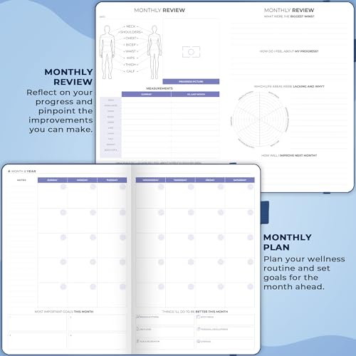 Fitness & Food Journal - Nutrition & Workout Planner