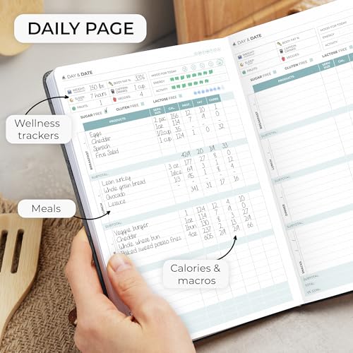 Daily Food Journal & Meal Planner for Weight Loss