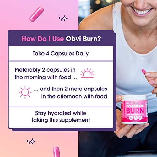 Obvi Collagenic Burn Fat Burner for Weight Loss