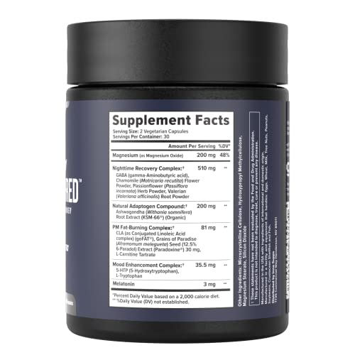 Night Shred: Fat Burner for Weight Loss Support