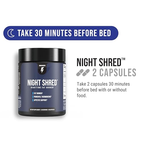 Night Shred: Fat Burner for Weight Loss Support