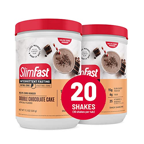 Double Chocolate Cake Snack Shake Mix for Weight Loss