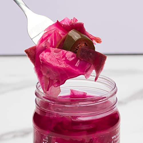 Raw Probiotic Sauerkraut - Jalapeno, Beet, Cabbage (14 Oz)