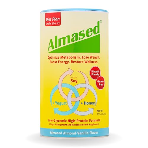 Vanilla Almased Shake: Low-Glycemic Weight Loss Support Supplement