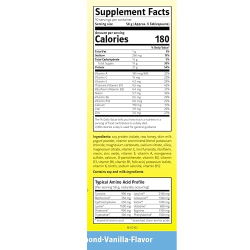 Vanilla Almased Shake: Low-Glycemic Weight Loss Support Supplement