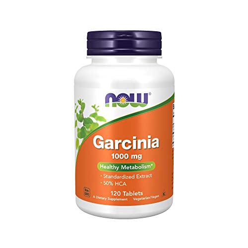 NOW Garcinia Cambogia 1,000 mg, Promotes Healthy Metabolism