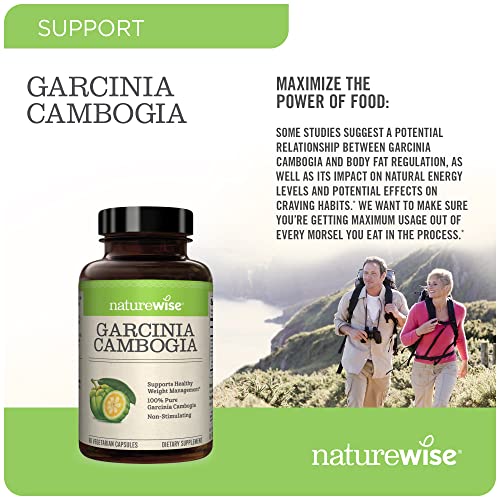 Natural Garcinia Cambogia Extract - 60% HCA, 90 Capsules