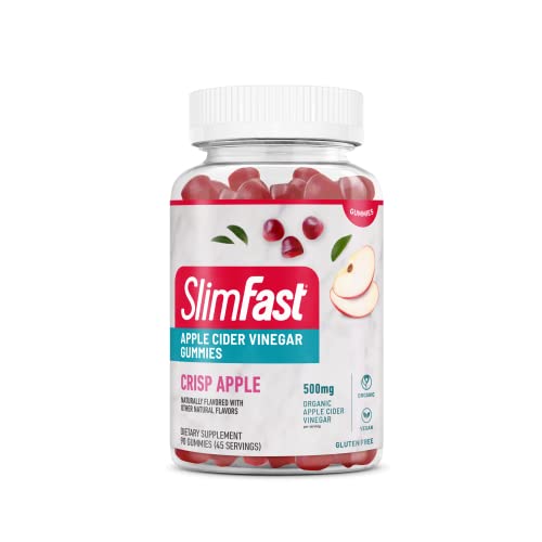 Apple Cider Vinegar Gummies, 500mg per Serving, Apple Flavor