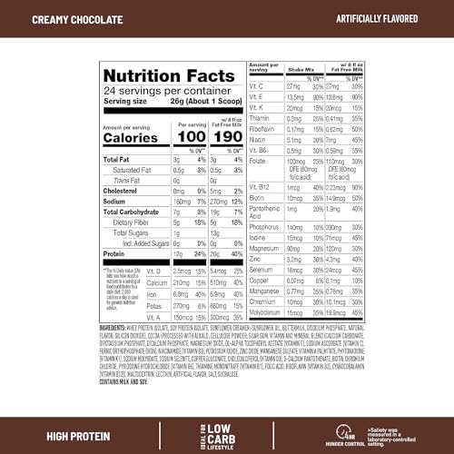 Chocolate Meal Replacement Smoothie Mix - Rapid Weight Loss