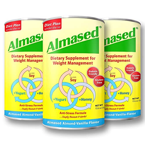 Almased Vanilla Shake - High Protein, 17.6 oz