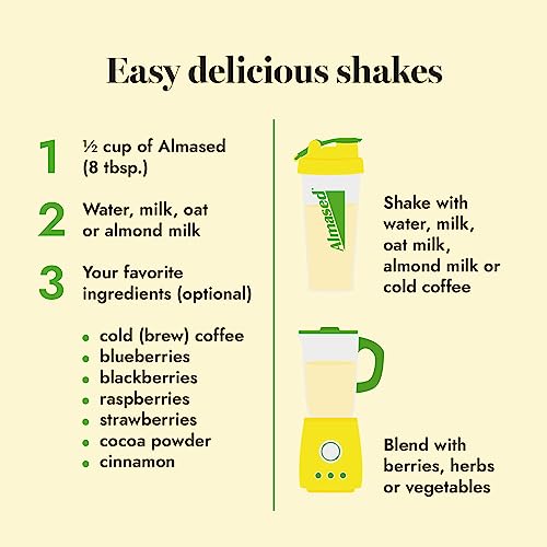 Almased Meal Replacement Shake - Original Flavor - 17.6oz