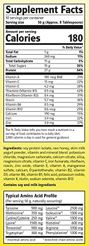 Almased Meal Replacement Shake - Original Flavor - 17.6oz