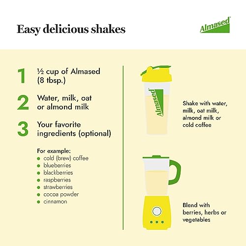 Almased Protein Powder Weight Loss Shake Kit - 3 Cans
