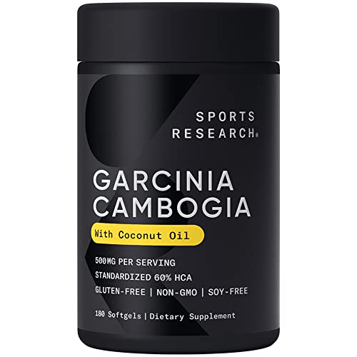 Garcinia Cambogia Extract with Organic Coconut Oil Softgels