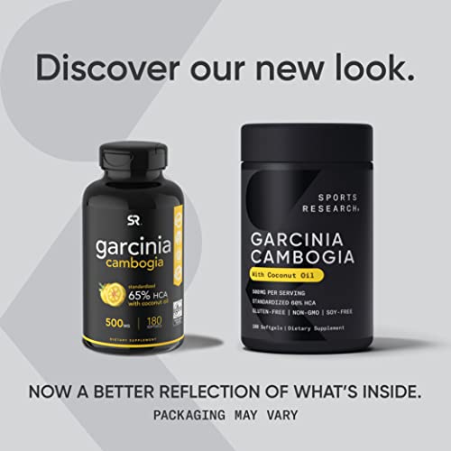 Garcinia Cambogia Extract with Organic Coconut Oil Softgels