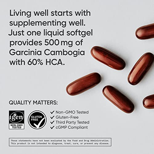 Garcinia Cambogia Extract with Organic Coconut Oil Softgels