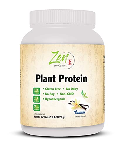 Zen Plant Protein Vanilla - 25g Protein - Vegan