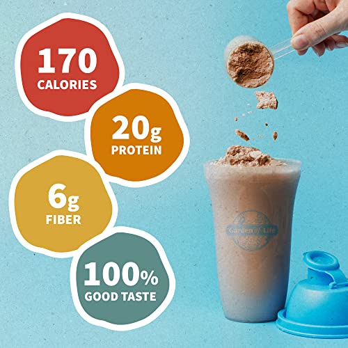 Organic Vegan Protein Powder with Plant-Based Ingredients, 2 LBS