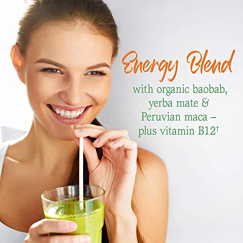 Organic Energizing Green Superfood Powder with Probiotics