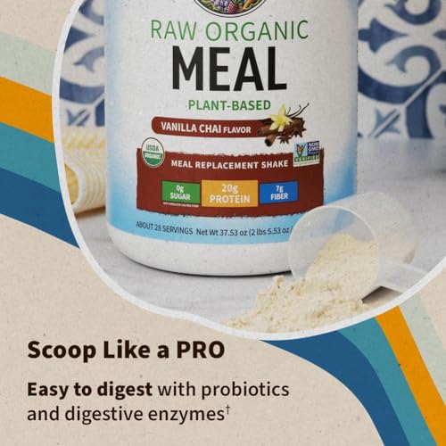 Organic Vegan Protein Powder - Vanilla Chai Meal