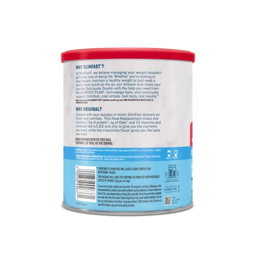Original French Vanilla SlimFast Meal Replacement Shake Mix