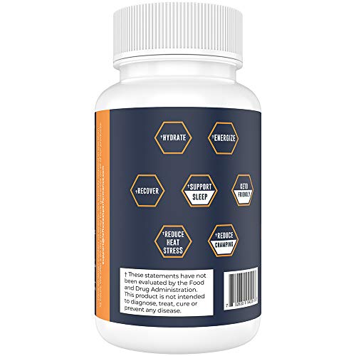 Keto Electrolyte Supplement - 180 Capsules - Hydration Support