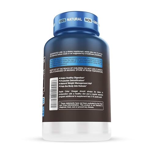 Apple Cider Vinegar Capsules with Keto BHB