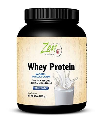 Organic Grass Fed Whey Protein 19g - Keto Vanilla
