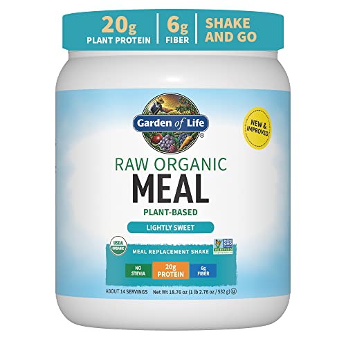 Organic Meal Replacement Powder, Superfoods, Probiotics - 1.14 lbs